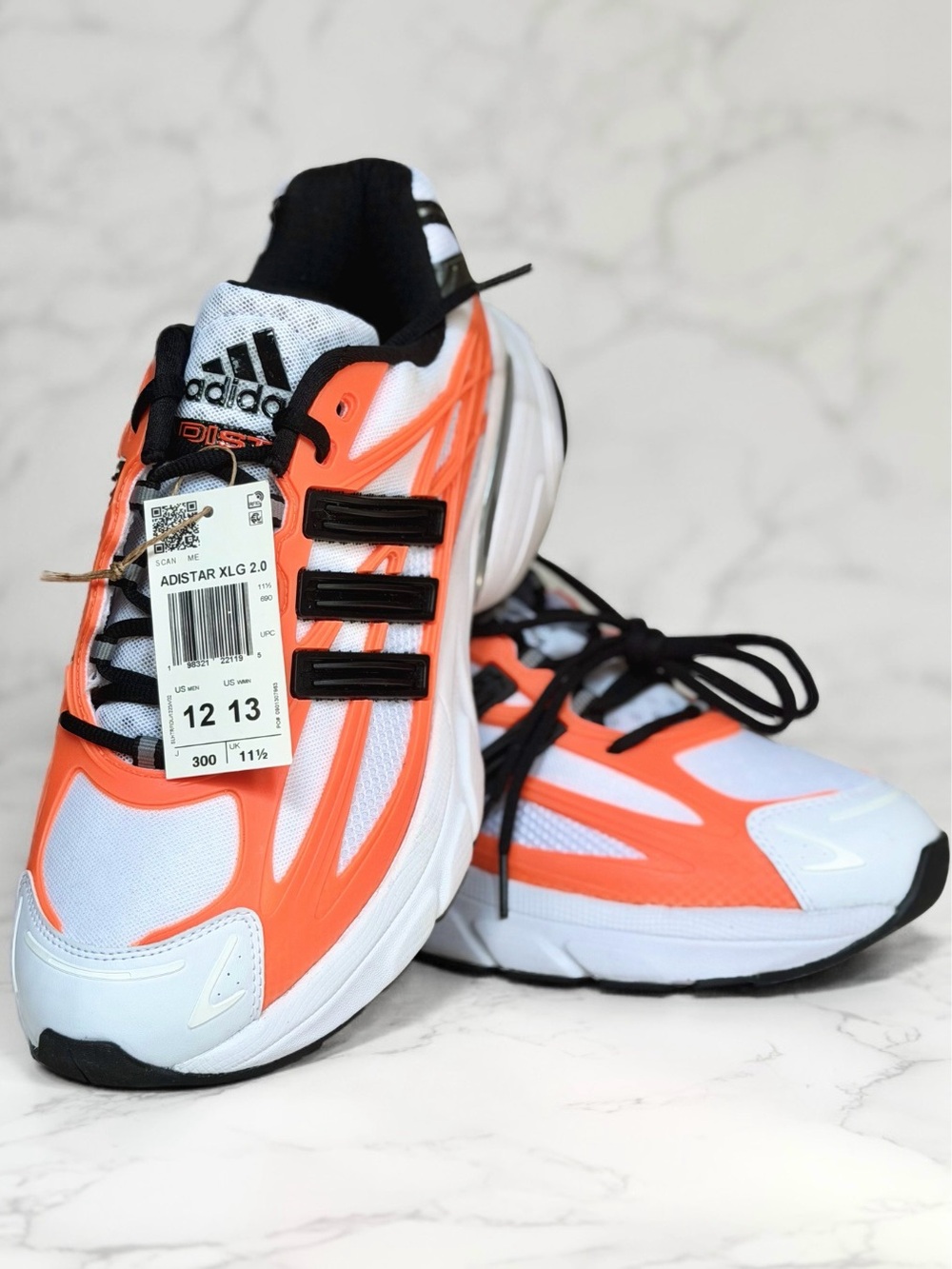 Adidas | NWT Men's Adistar XLG 2.0 Orange Running Shoes Sneakers | Size 12